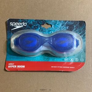 Speedo Blue Hyper Boom Swim Goggles